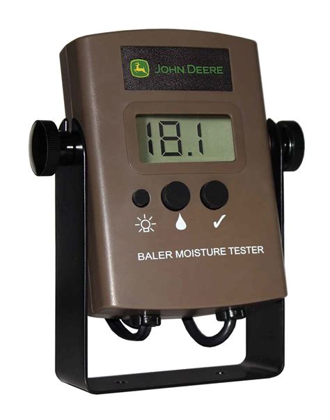 custom baler moisture meter|hay baler moisture tester.